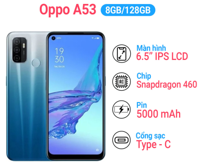 Oppo A53(2020) Ram 8GB/128GB