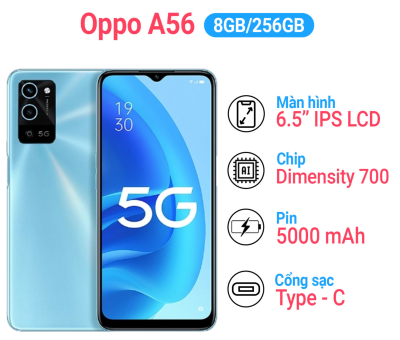 Oppo A56 5G Ram 8GB/256GB