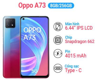 Oppo A73 5G Ram 8GB/256GB