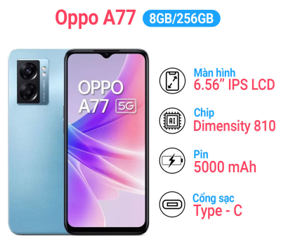 Oppo A77 RAM 8GB/128GB