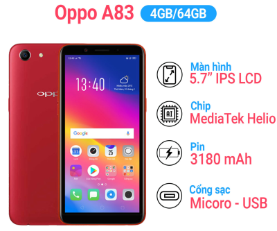 Oppo A83 Ram 4GB/64GB
