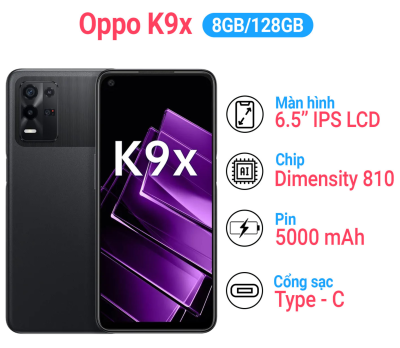 Oppo K9x Ram 8GB/128GB