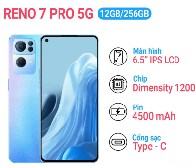 Oppo Reno 7 Pro 5G Ram 12GB/256GB
